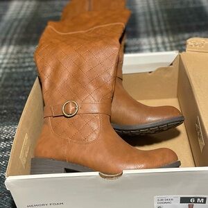 Cognac Women's Boots